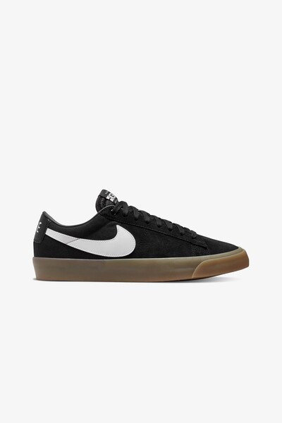 Nike SB Zoom Blazer Low GT Black White Gum Siyah Spor Ayakkabı - HypeStep