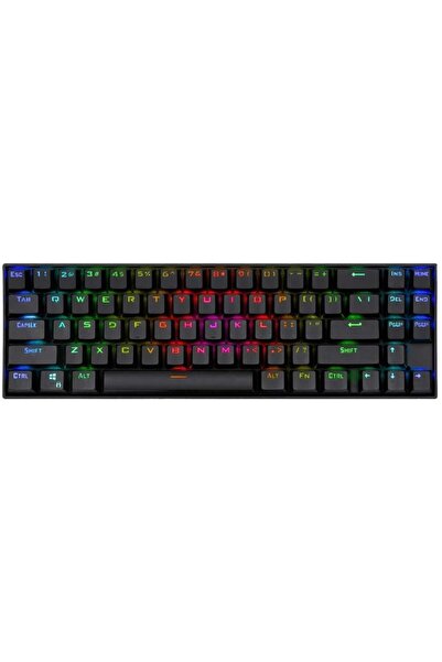 REDRAGON Deimos Mechanical Keyboard, RGB LED, Outemu Red Switch, USB (Black)