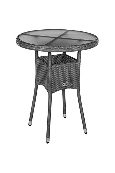 STILISTA Masa rotunda pentru gradina, 60 cm, gri