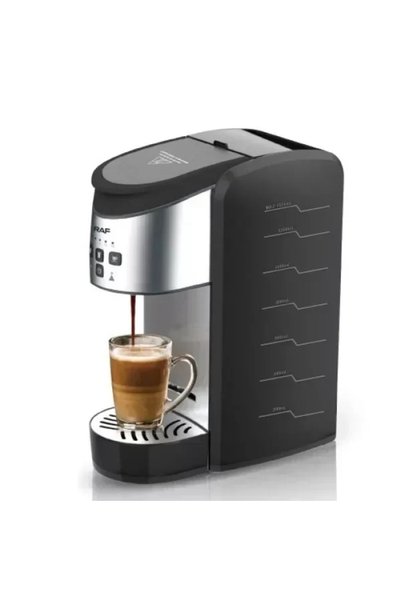 OEM Καφετιέρα για κάψουλες Coffee Maker 3 in1 μαύρο-Ασημί Raf R.106