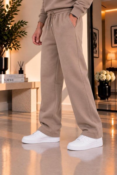 Valens ERKEK SÜPER KALİTE 3 İPLİK İÇİ ŞARDONLU BAGGY EŞOFMAN ALTI