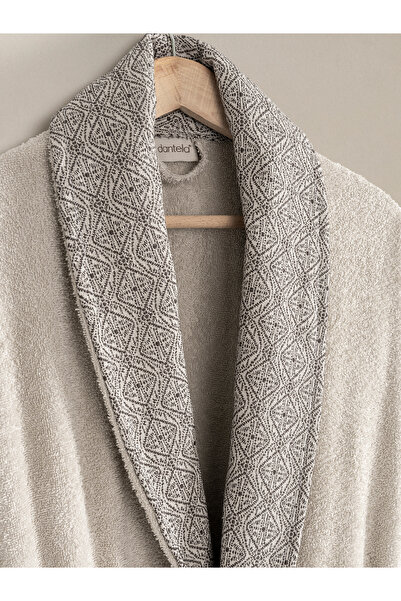 Dantela Elia 6-Piece Jacquard Cotton Bathrobe Set