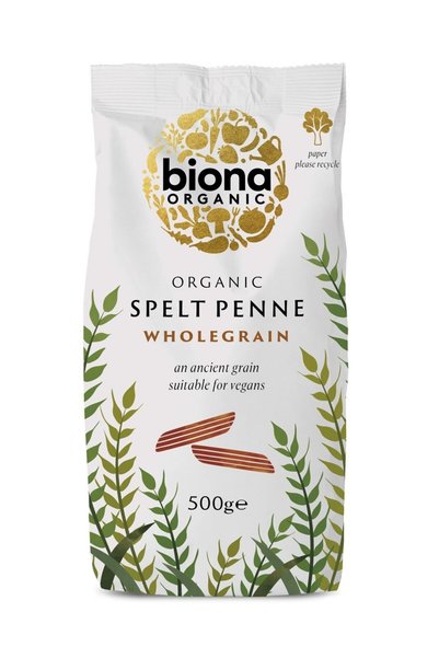 biona Penne din grau spelta integral 500g