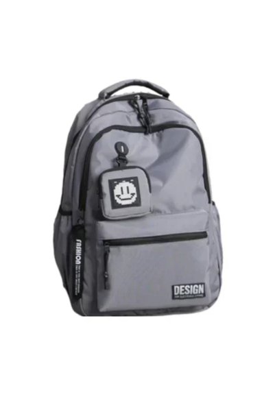 OEM Σακίδιο πλάτης 3 θέσεων 50x30x20 εκ. S321 σε γκρι χρώμα