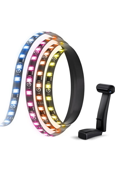 Govee H605C Envisual Iluminare de fundal TV T2 Bandă LED RGBIC, Wi-Fi, Blueto...