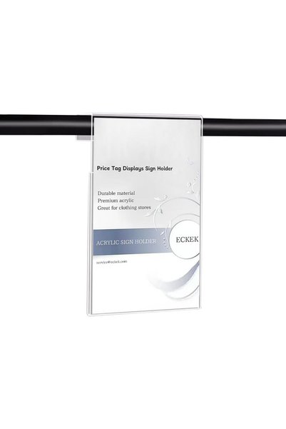 Generic Acrylic Sign Holder Price Tag Displays Sign Holder Ads Display Stand ...
