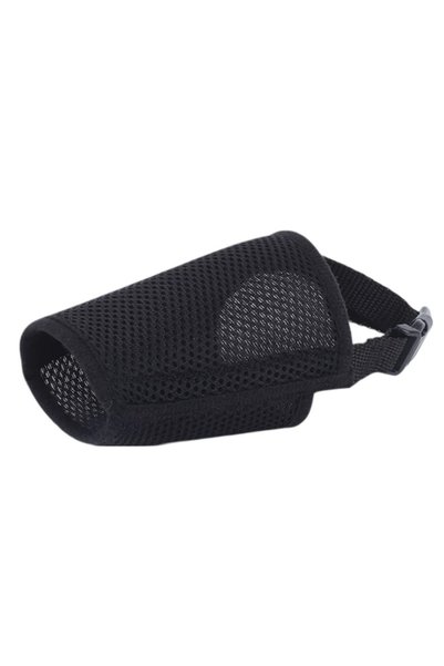 OEM Φίμωτρο ασφαλείας για σκύλους C19*L12 εκ. 2XS σε μαύρο χρώμα