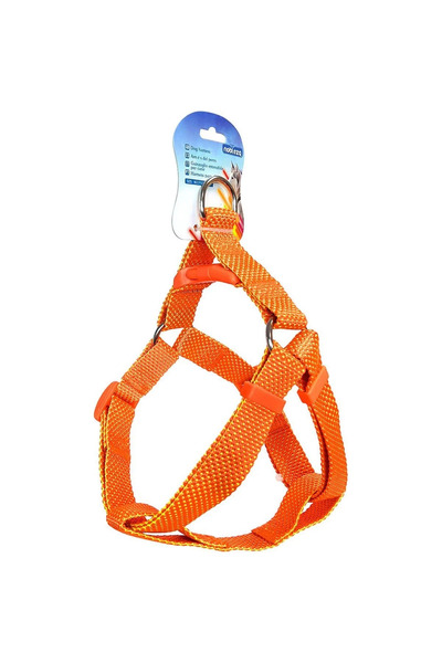 OEM Σαμαράκι για σκύλους με Polka Dot σχέδιο W1.0*L25-40 εκ. Small πορτοκαλι
