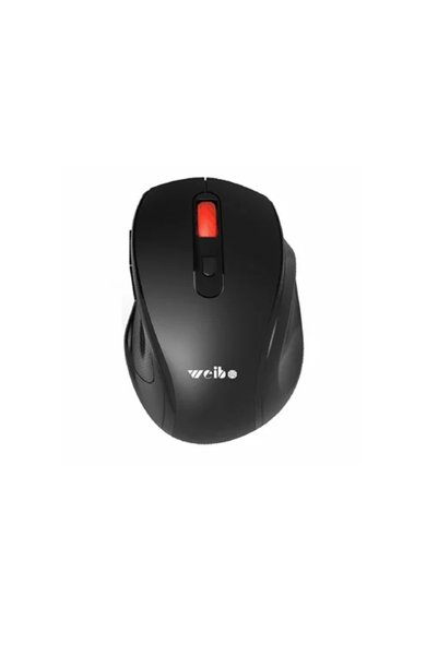 OEM Ασύρματο ποντίκι υπολογιστή Weibo W01 σε μαύρο χρώμα
