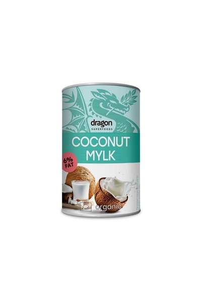 Dragon Superfoods Bautura de cocos cu continut redus de grasime bio 400ml DS