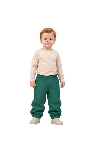 Kidizi Pantaloni impermeabili din softshell pentru copii ocean, 3-4 ani