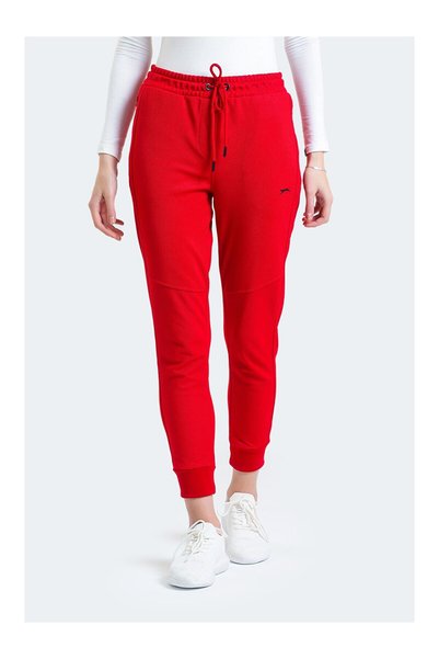 LC Waikiki Nevavm with Difference Slazenger Red 2 Thread Plain Women's Sweatp...