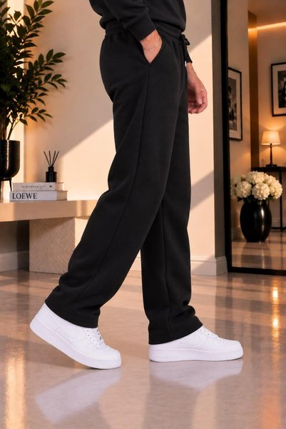 Valens ERKEK SÜPER KALİTE 3 İPLİK İÇİ ŞARDONLU BAGGY EŞOFMAN ALTI