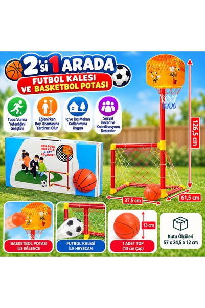 Zeus Lojistik 224 PORTATİF KALE-BASKET POTASI