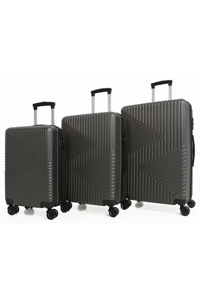 MORANO Murano 3 Piece Unisex Luggage Set 28" - 24" - 20".