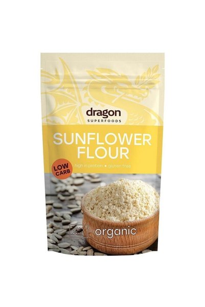 Dragon Superfoods Faina de seminte de floarea soarelui fara gluten bio 200g DS