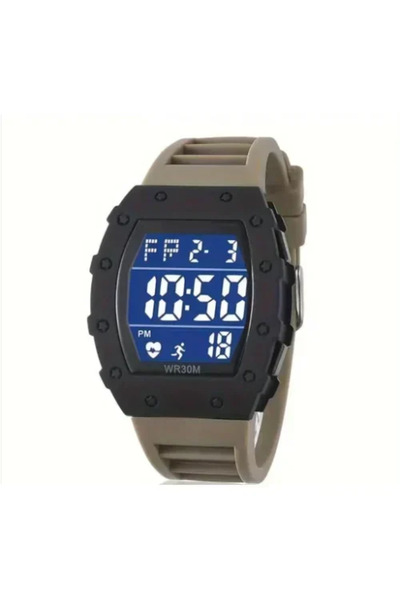 OEM Ψηφιακό αθλητικό ρολόι αδιάβροχο T230 κάμελ TOMI Unisex