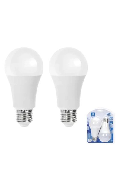 OEM LED λάμπα Aigostar A60 E27 15W 6400K 2 τεμάχια