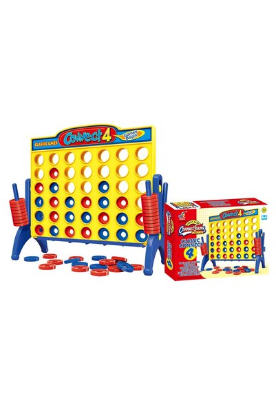 OEM Επιτραπέζιο Connect 4 24x17x4 εκ. ToyMarkt 891897 - 1 τεμάχιο