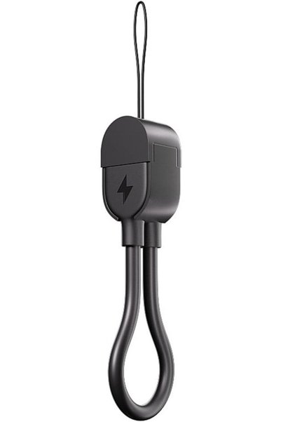 Generic Charger Cable, Keychain Charger USB C to iphone, Short Portable Trave...