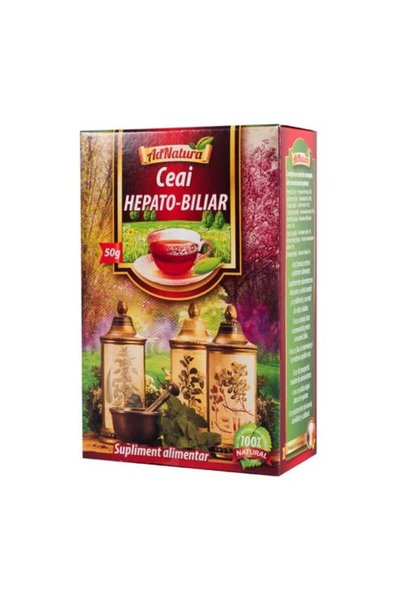 AdNatura Ceai Hepato Biliar AdNatura, 50g