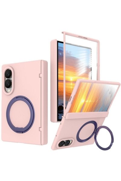 Beline Θήκη Άρθρωσης 360 για Samsung Galaxy Z Fold8 Ultra ροζ