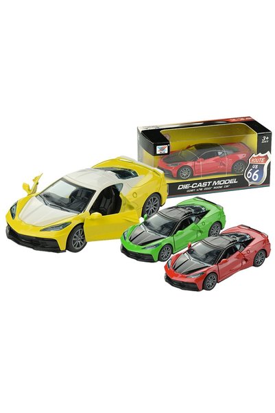 OEM Αμερικάνικο Pull Back Route 66 Open Doors 15x7x7 εκ. ToyMarkt 902355 - 1 ...