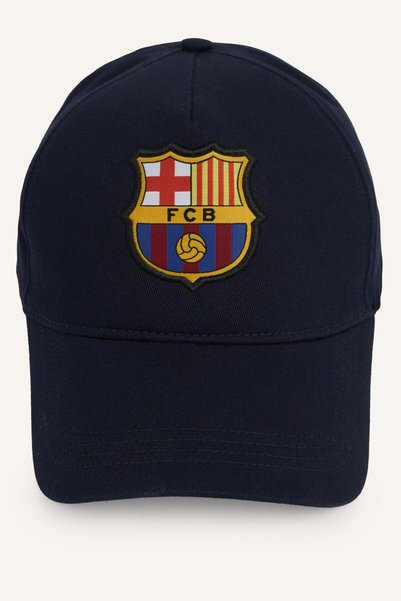 DeFacto Herren-Baseballkappe aus Baumwolle mit Barcelona-Wappen-Stickerei I88...