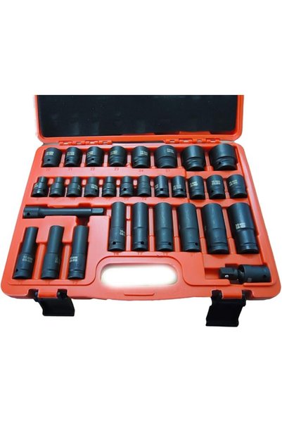 OEM Σετ καρυδάκια αέρος 1/2″ κοντά και μακριά με προέκταση σετ 32 τεμαχίων