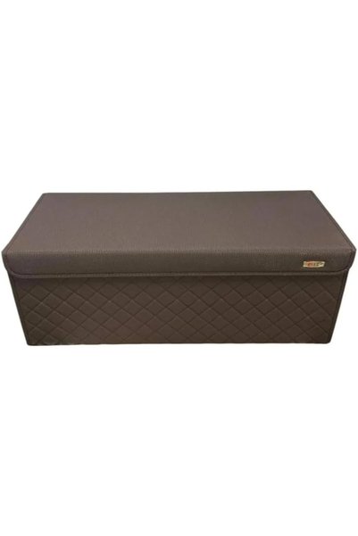 Generic منظم صندوق السيارة، 75×30×30 سم، 3 أدراج، تصميم قابل للطي، قماش فاخر،...