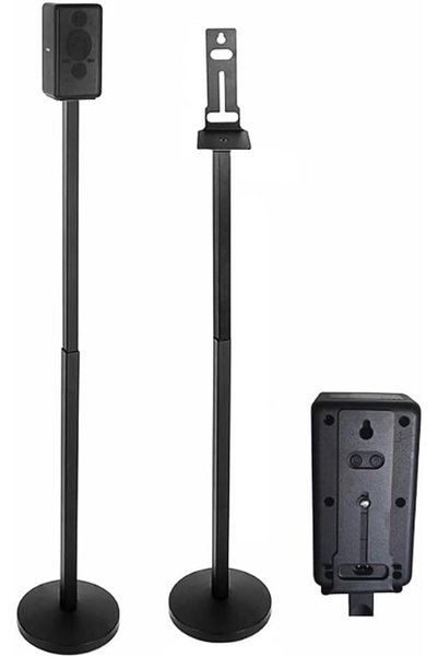 Generic Speaker Stands Pair - Adjustable Height Speaker Stands for Sony SA-RS...
