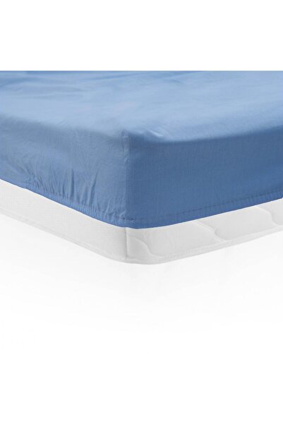 Heinner Cearșaf cu elastic 160x200 cm Albastru