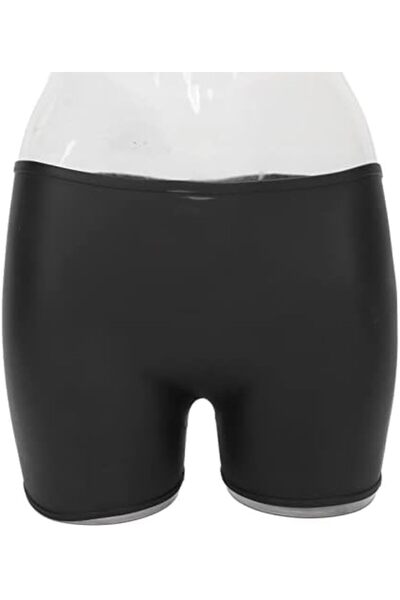 Generic Silicone Women Swim Shorts, Elastic Waterproof Silicone Swimming Trun...