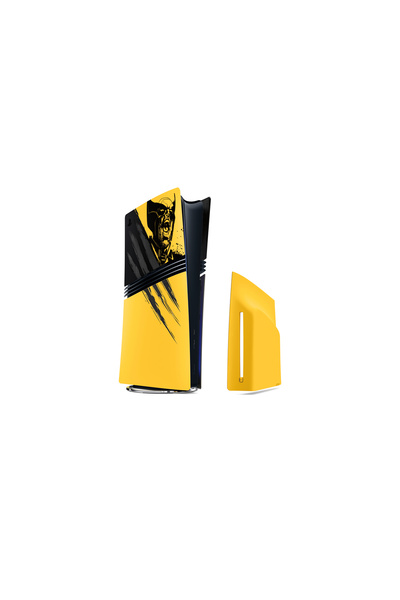 Sony PlayStation 5 Pro Wolverine Sarı Yellow Limited Edition Kapak Seti