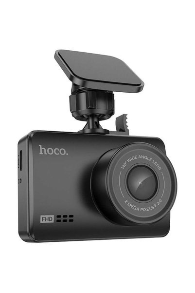 Hoco Κάμερα DVR αυτοκινήτου 1080P με οθόνη IPS 2.45″ και WiFi - για παρμπρίζ ...