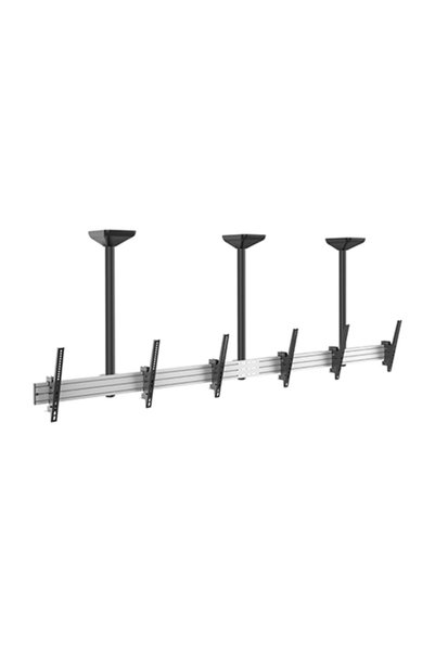 OEM Βάση TV οροφής τριπλή, 1080mm για οθόνες 45″-50″, 50kg γκρι LVC03-346TS-0...