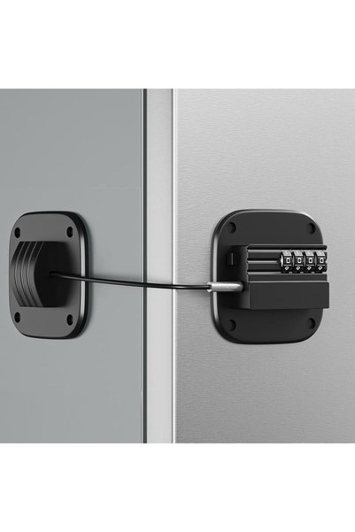 Generic Fridge Lock with Combination, No Key Required, Refrigerator Lock with...