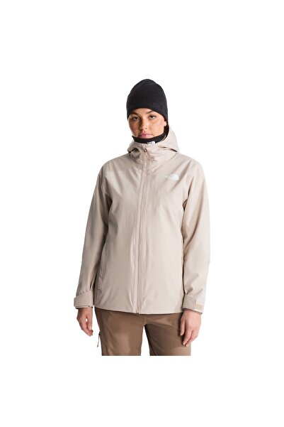 THE NORTH FACE F0A8G11Sn41-R W Quest Trıclımate Women's Coat Cream