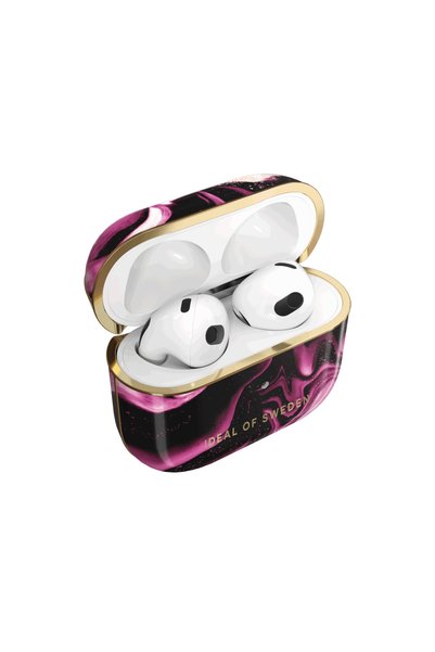 Apple IDEAL OF SWEDEN θήκη Printed για AirPods Gen 3 Golden Ruby Marble IDFAP...