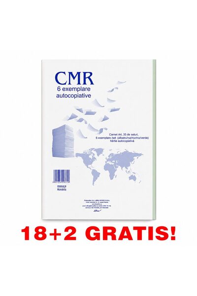 Libra 18+2 GRATIS CMR 6 exemplare 35 seturi / carnet 210 file