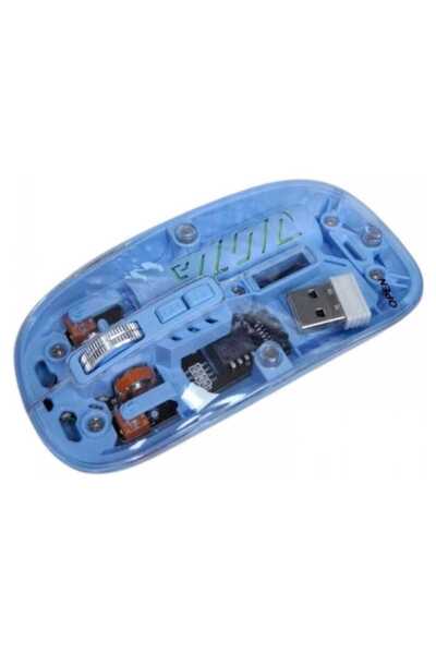 OEM Ασύρματο Bluetooth ποντίκι μπλε Aoas W08