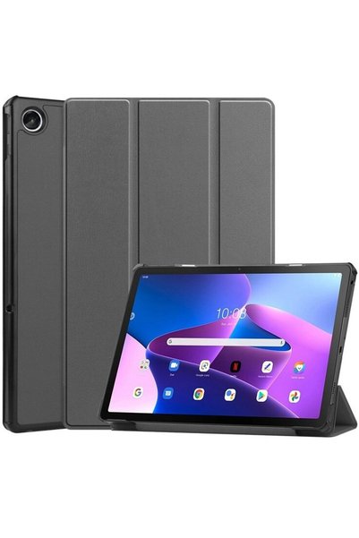 XGSM Husă pentru Lenovo Tab M10 Plus 10.6 Gen 3 TB-125F TB-128F, Smartcase, gri