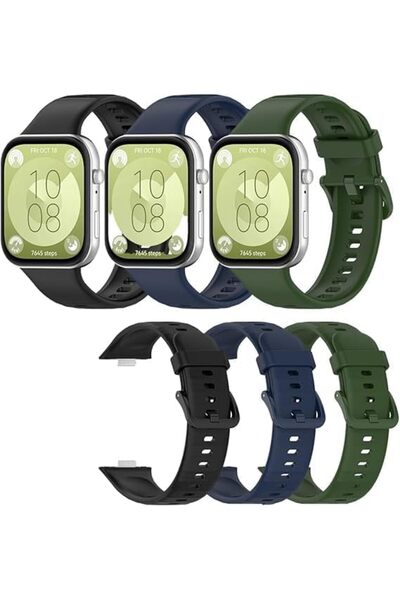 Generic Replacement Bands for Huawei Watch Fit 4 Pro/Fit 4/Fit 3, Silicone Sp...