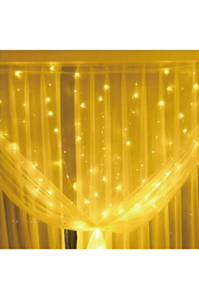 OEM Χριστουγεννιάτικα λαμπάκια κουρτίνα 240LED θερμό λευκό AN77395