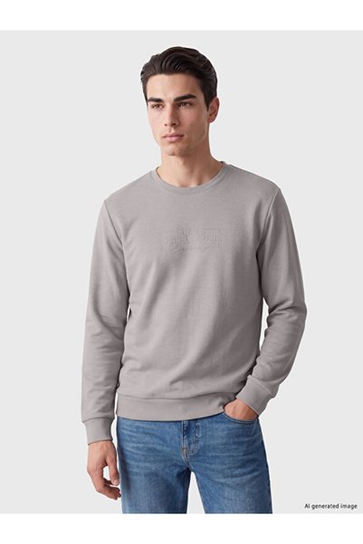 LC Waikiki I Zero Roba Collar Printed Men's Sweatshirt from Freezen Store