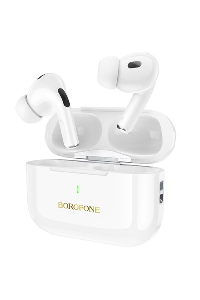 OEM Ασύρματα ακουστικά Bluetooth In-ear ANC λευκά Borofone BW59 Plus