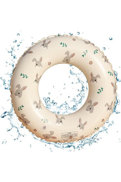 Generic Swimming Ring, Cute Cartoon Rubber Ring for Swimming, Inflatable Swim...