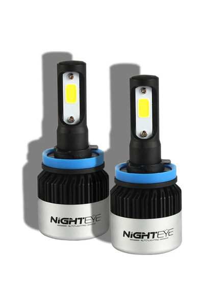OEM LED λάμπες αυτοκινήτου 9000LM 6500K 72W COB σετ 2 τεμαχίων Nighteye A315-...