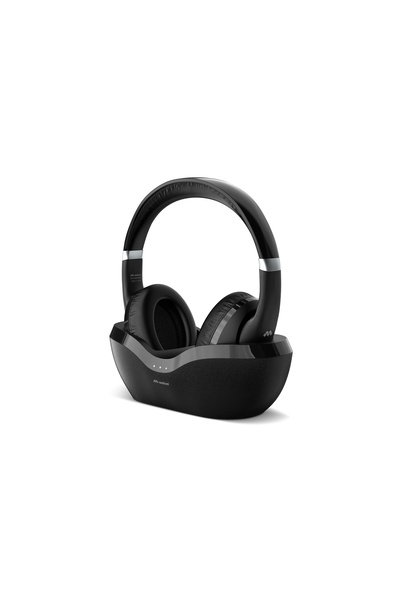 HP Ακουστικά κεφαλής Bluetooth 5.3 με επιτραπέζια βάση φόρτισης σε μαύρο χρώμ...