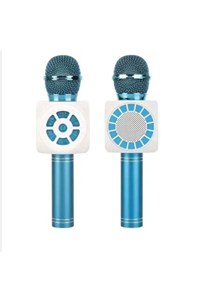 OEM Ασύρματο μικρόφωνο Karaoke σε μπλε χρώμα MC870